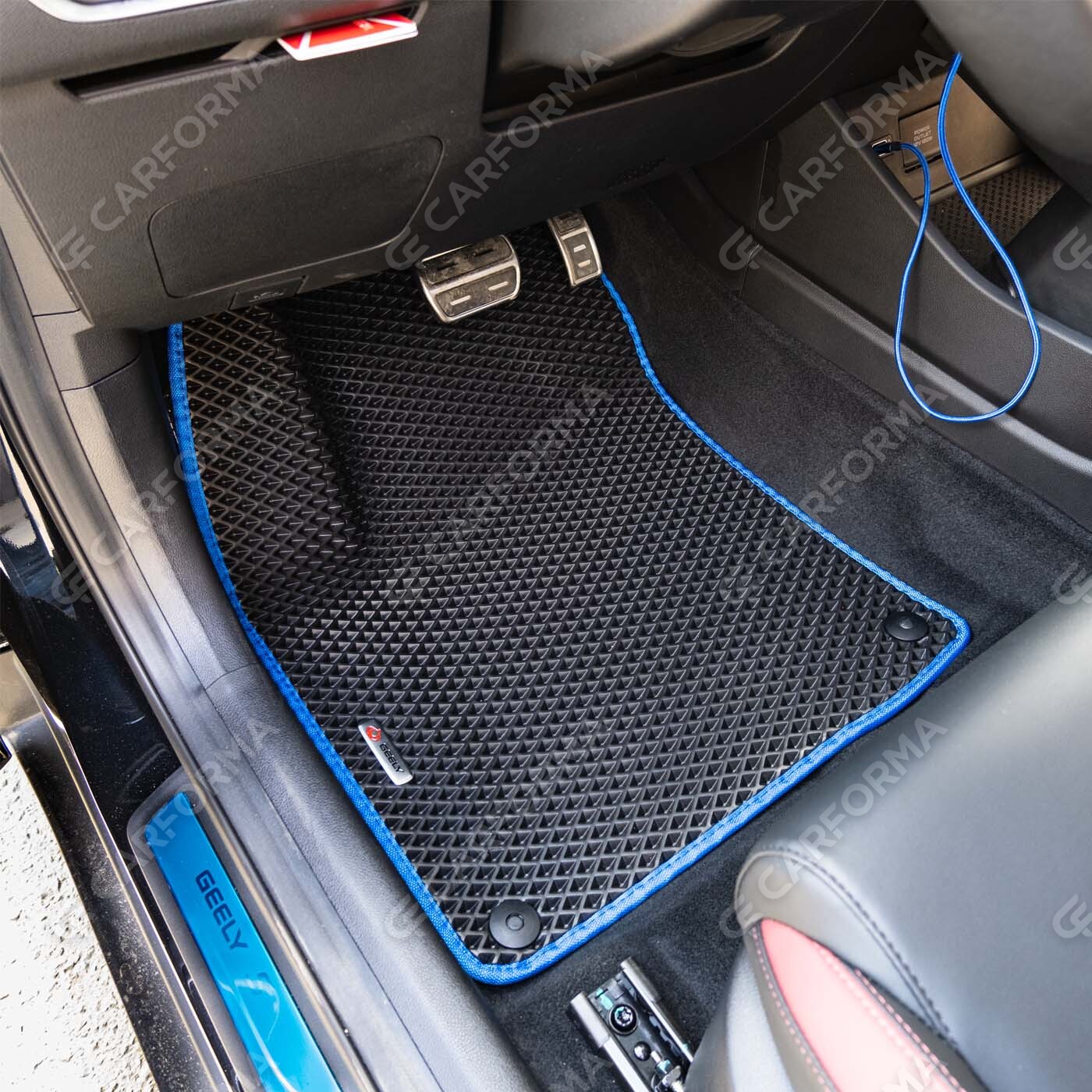 Ворсовые коврики на Geely Coolray рестайлинг 2023&nbsp;-&nbsp;2026 в Уфе