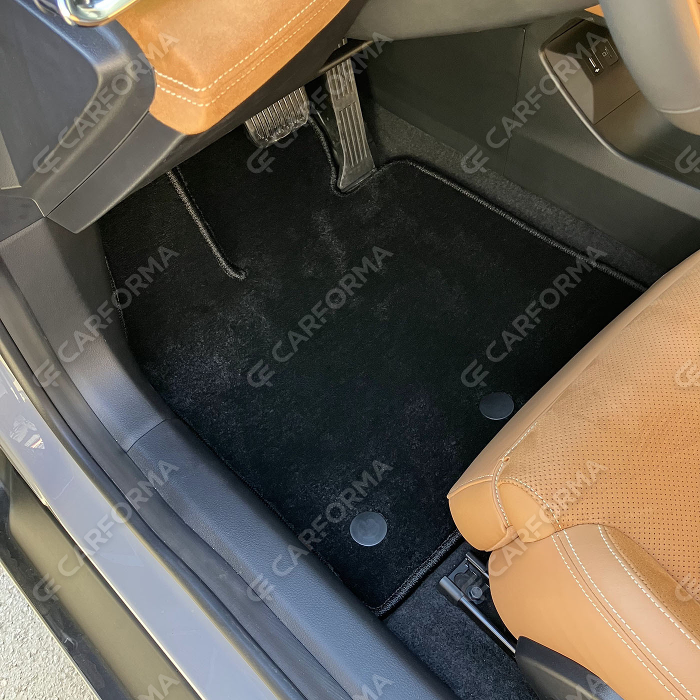 Ворсовые коврики на Mazda EZ-6 2024&nbsp;-&nbsp;2026 в Уфе