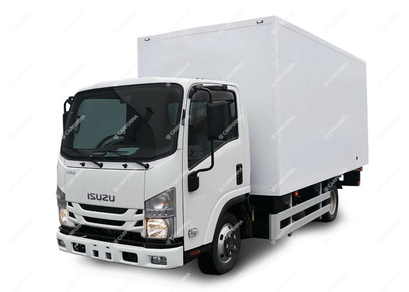 Ворсовые коврики на Isuzu ELF VI узкая кабина 2006 - 2025