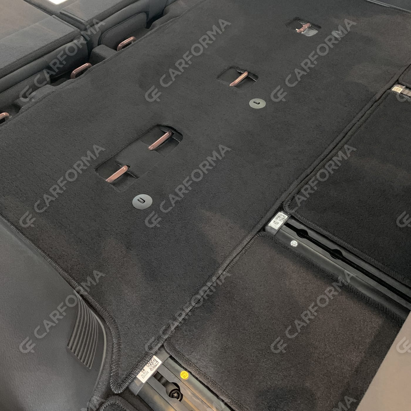 Ворсовые коврики на KIA Carnival IV 7 мест без оттоманок 2020&nbsp;-&nbsp;2026 в Уфе