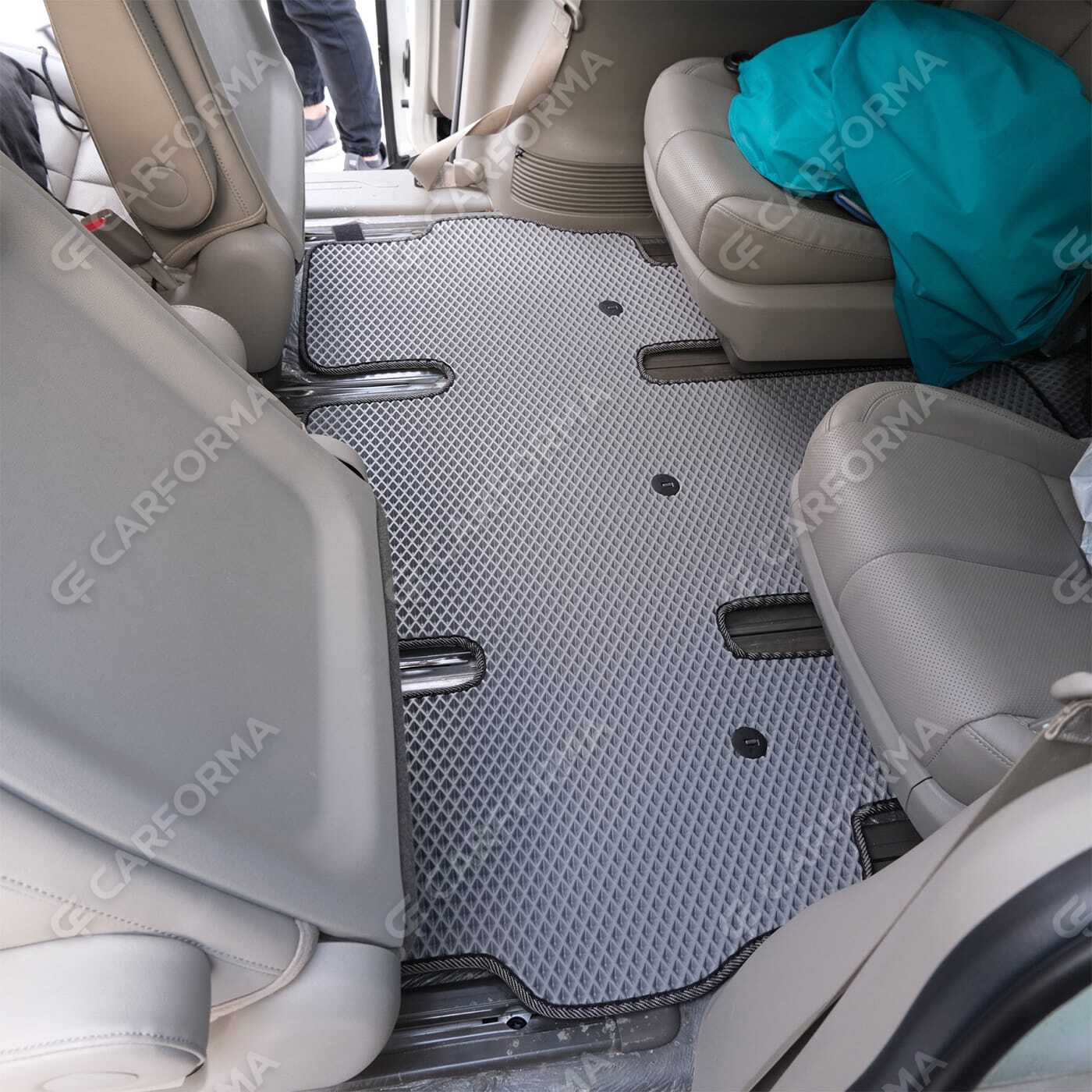 Коврики на KIA Carnival III 9 мест и 11 мест 2014&nbsp;-&nbsp;2021 в Уфе