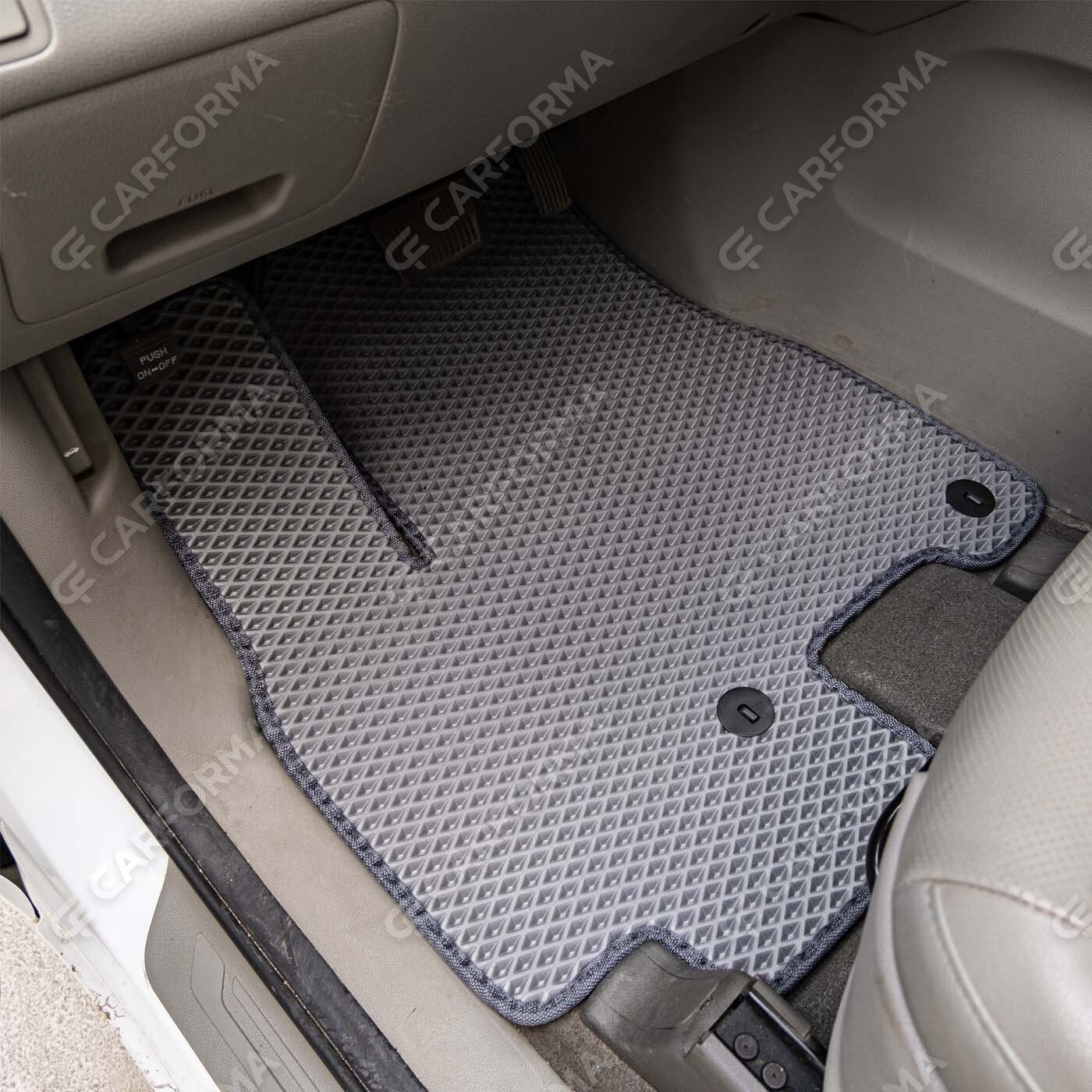 Ворсовые коврики на KIA Carnival III 7 мест 2014&nbsp;-&nbsp;2021 в Уфе