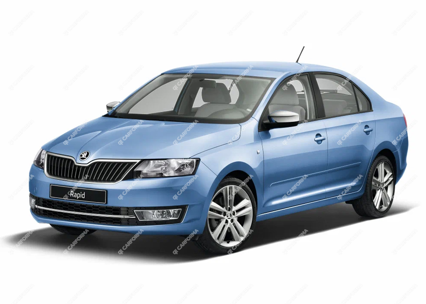 Ворсовые коврики на Skoda Rapid I 2012 - 2020