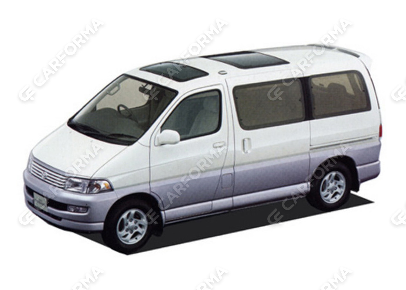 Коврики на Toyota Hiace Regius (xH10) 1997&nbsp;-&nbsp;2002
