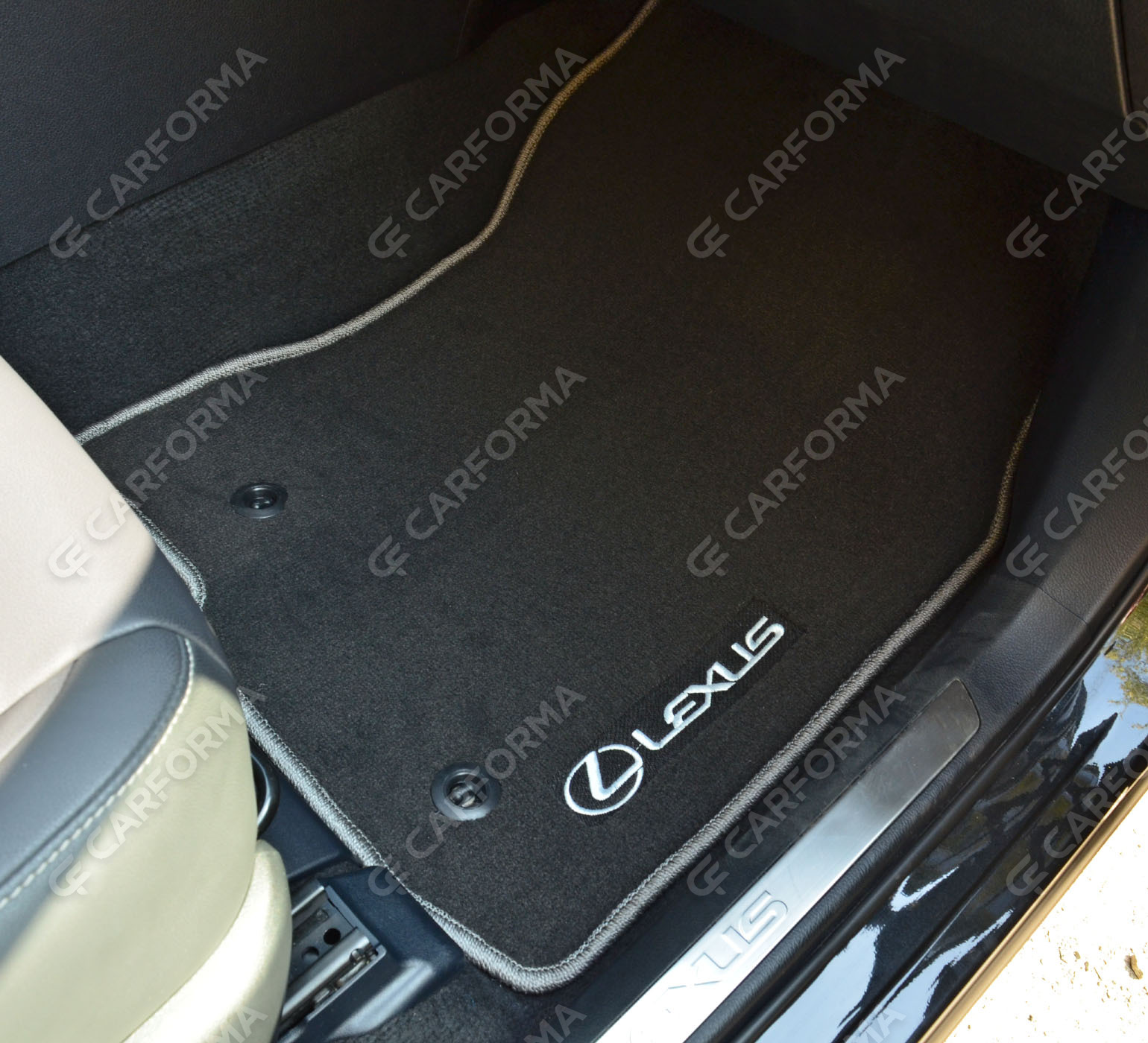 Ворсовые коврики на Lexus NX I 2014&nbsp;-&nbsp;2021 в Уфе