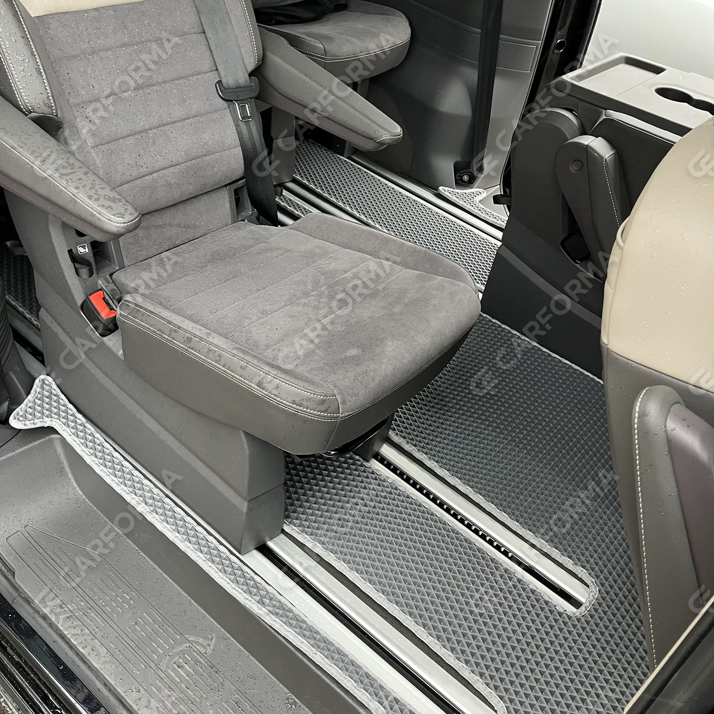 Ворсовые коврики на Volkswagen Multivan (T7) 2021&nbsp;-&nbsp;2026 в Уфе