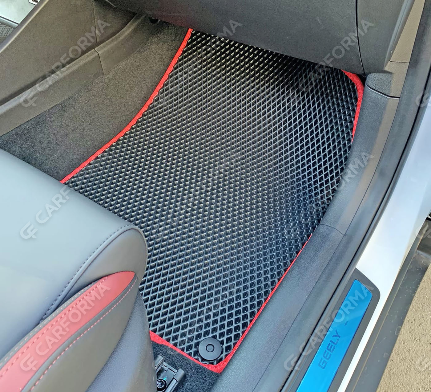 Ворсовые коврики на Geely Coolray рестайлинг 2023&nbsp;-&nbsp;2026 в Уфе
