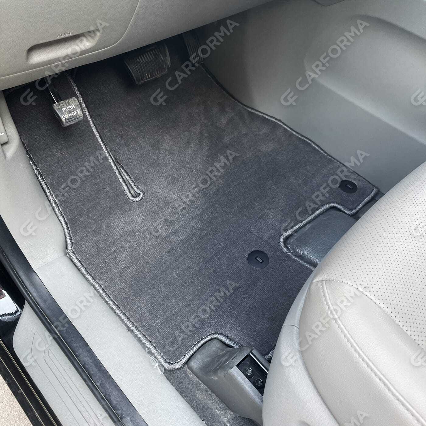 Ворсовые коврики на KIA Carnival III 7 мест 2014&nbsp;-&nbsp;2021 в Уфе