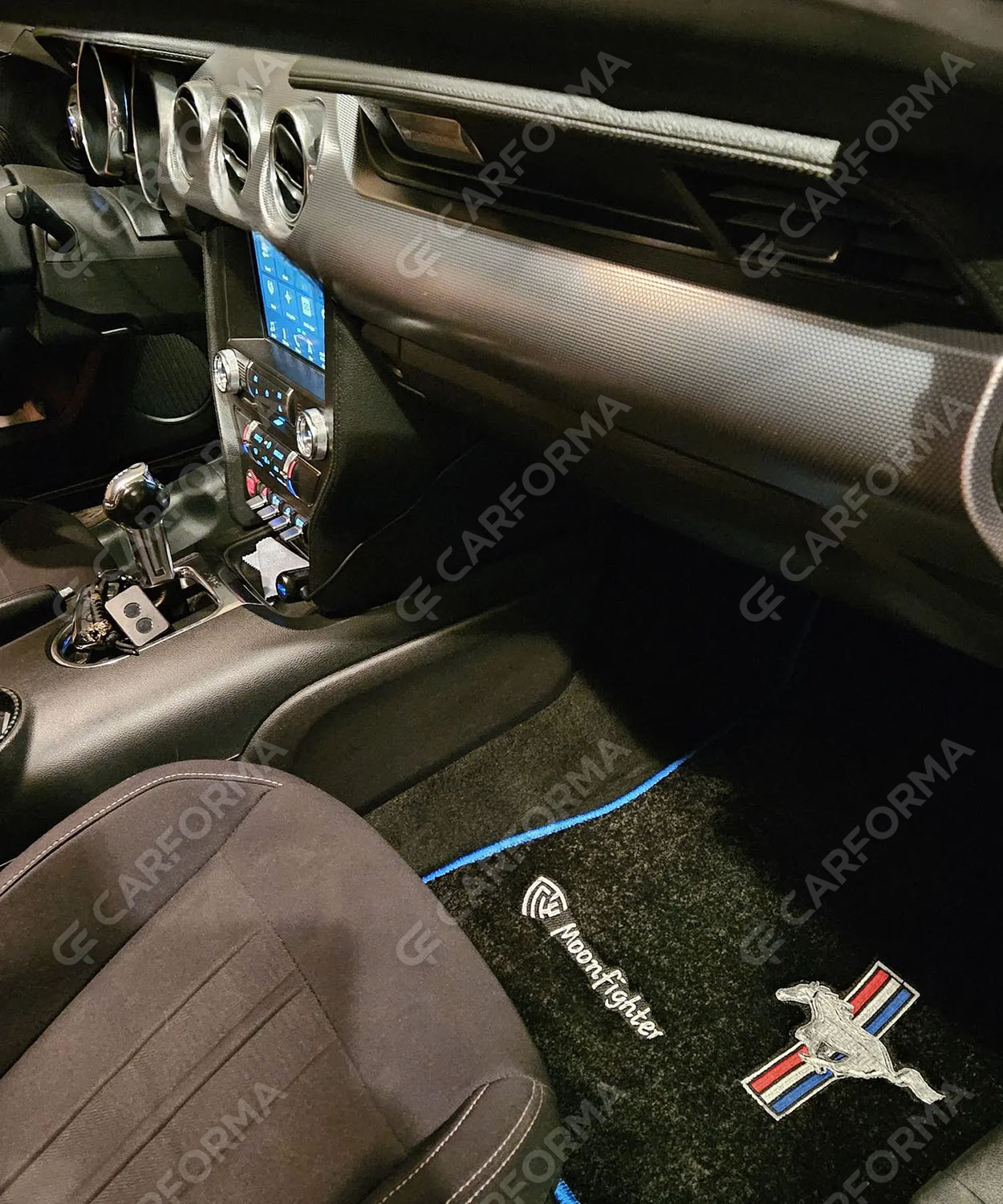 Ворсовые коврики на Ford Mustang VI 2013&nbsp;-&nbsp;2023 в Уфе