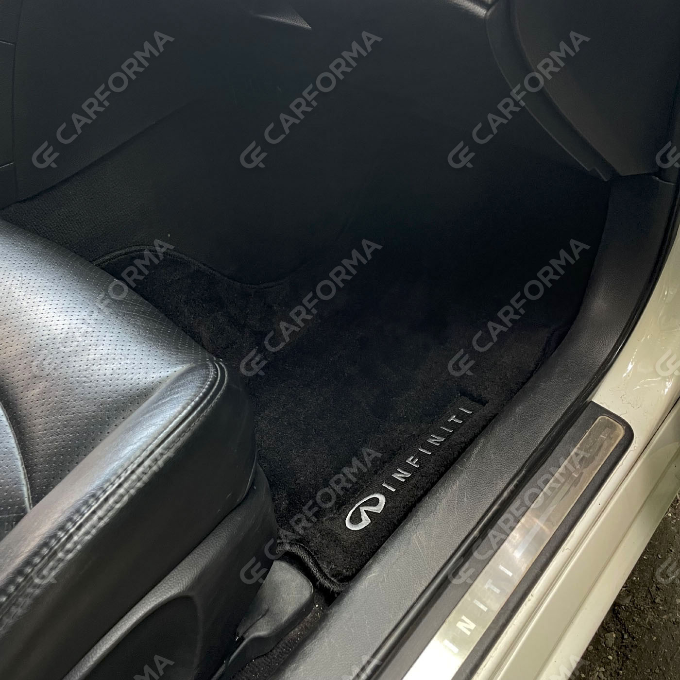 Ворсовые коврики на Infiniti G IV Купе 2006&nbsp;-&nbsp;2014 в Уфе