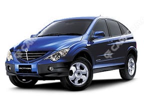 EVA коврики на SsangYong Actyon I 2006 - 2011