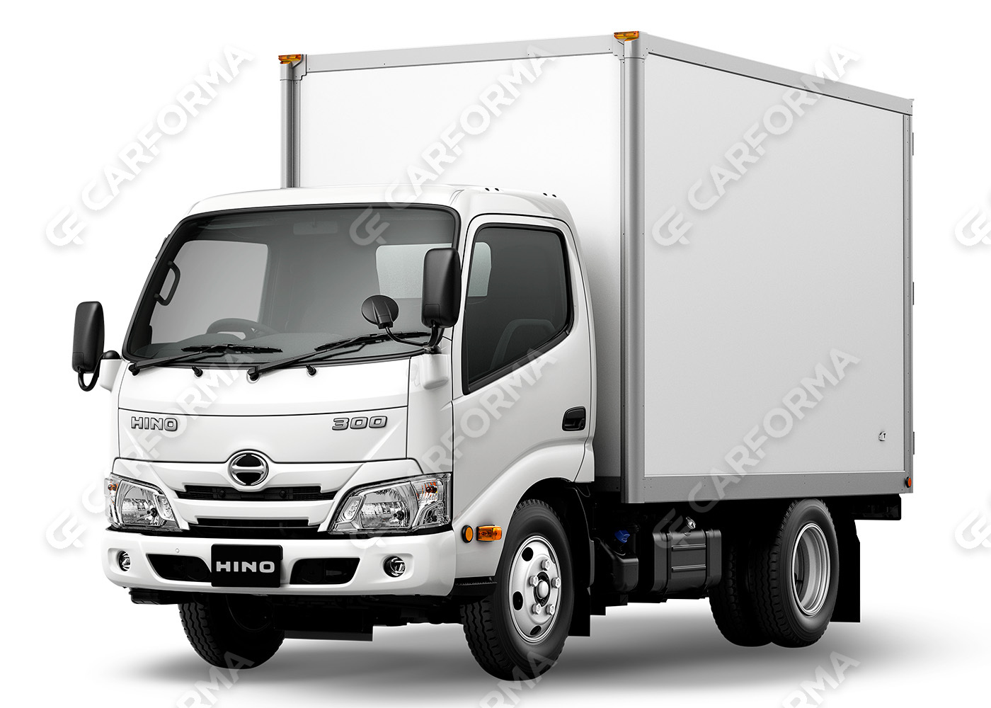Ворсовые коврики на Hino 300 II узкая кабина 2011&nbsp;-&nbsp;2026