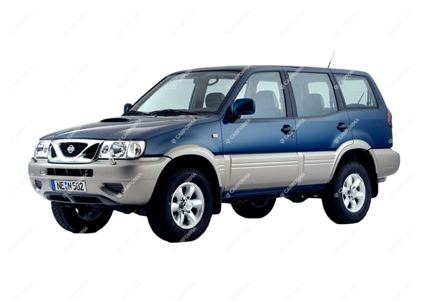 Ворсовые коврики на Nissan Mistral (R20) 1994 - 1999