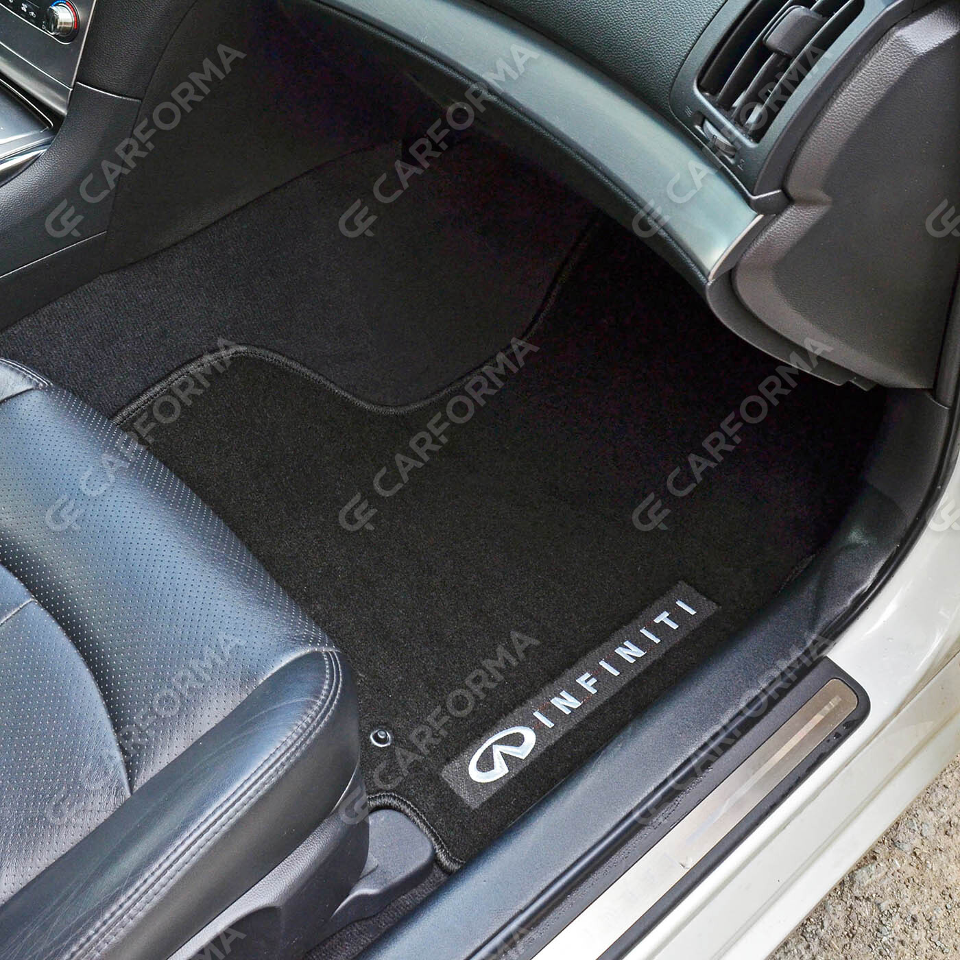 Ворсовые коврики на Infiniti G IV Купе 2006&nbsp;-&nbsp;2014 в Уфе