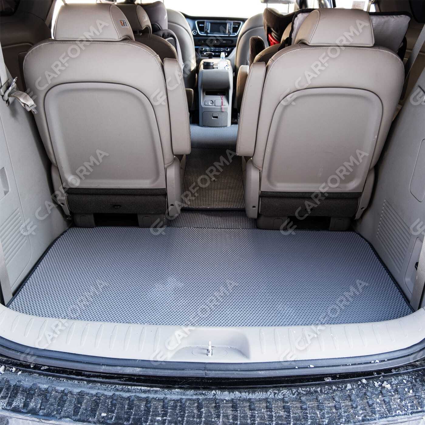 Коврики на KIA Carnival III 9 мест и 11 мест 2014&nbsp;-&nbsp;2021 в Уфе