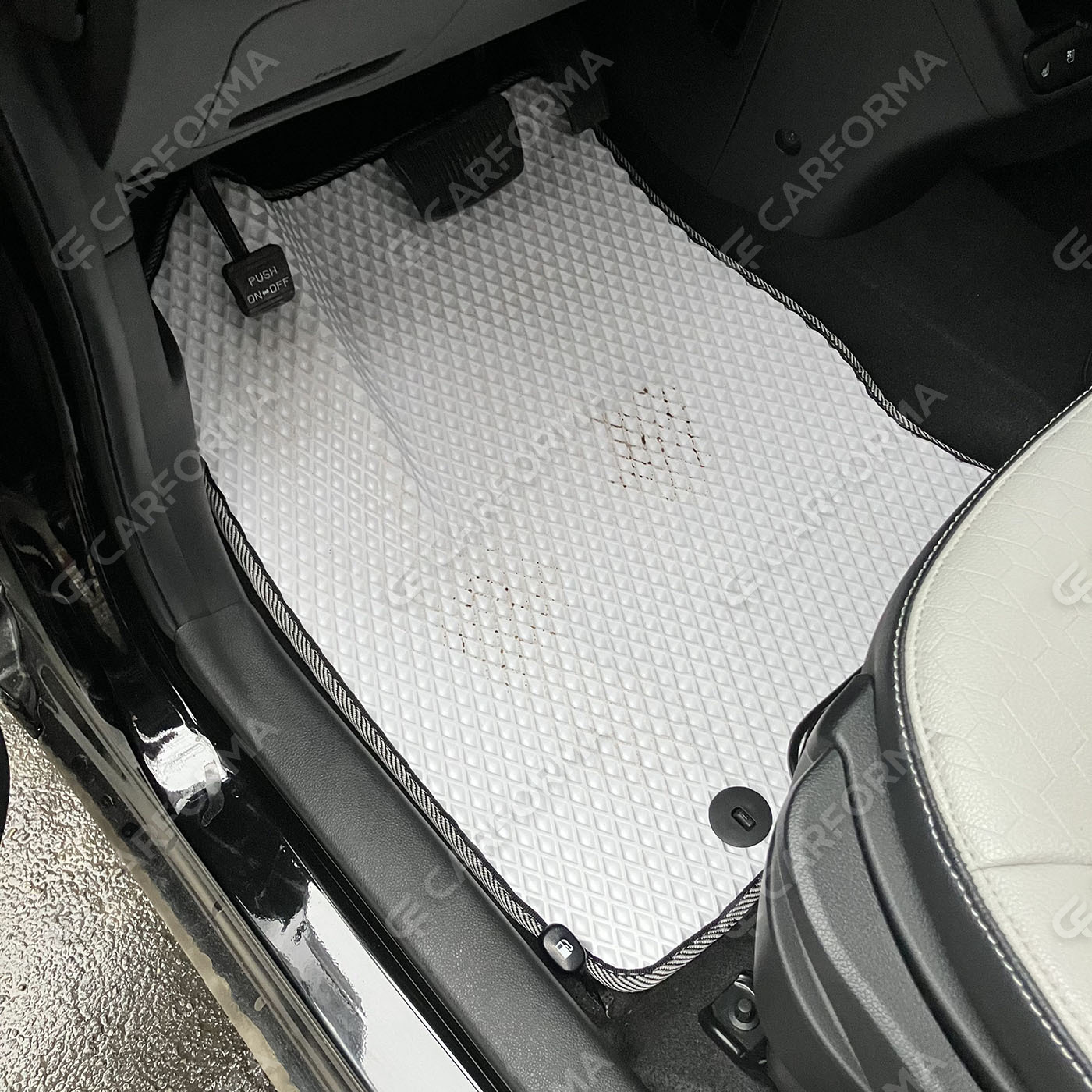 Ворсовые коврики на KIA Ray 2011&nbsp;-&nbsp;2026 в Уфе