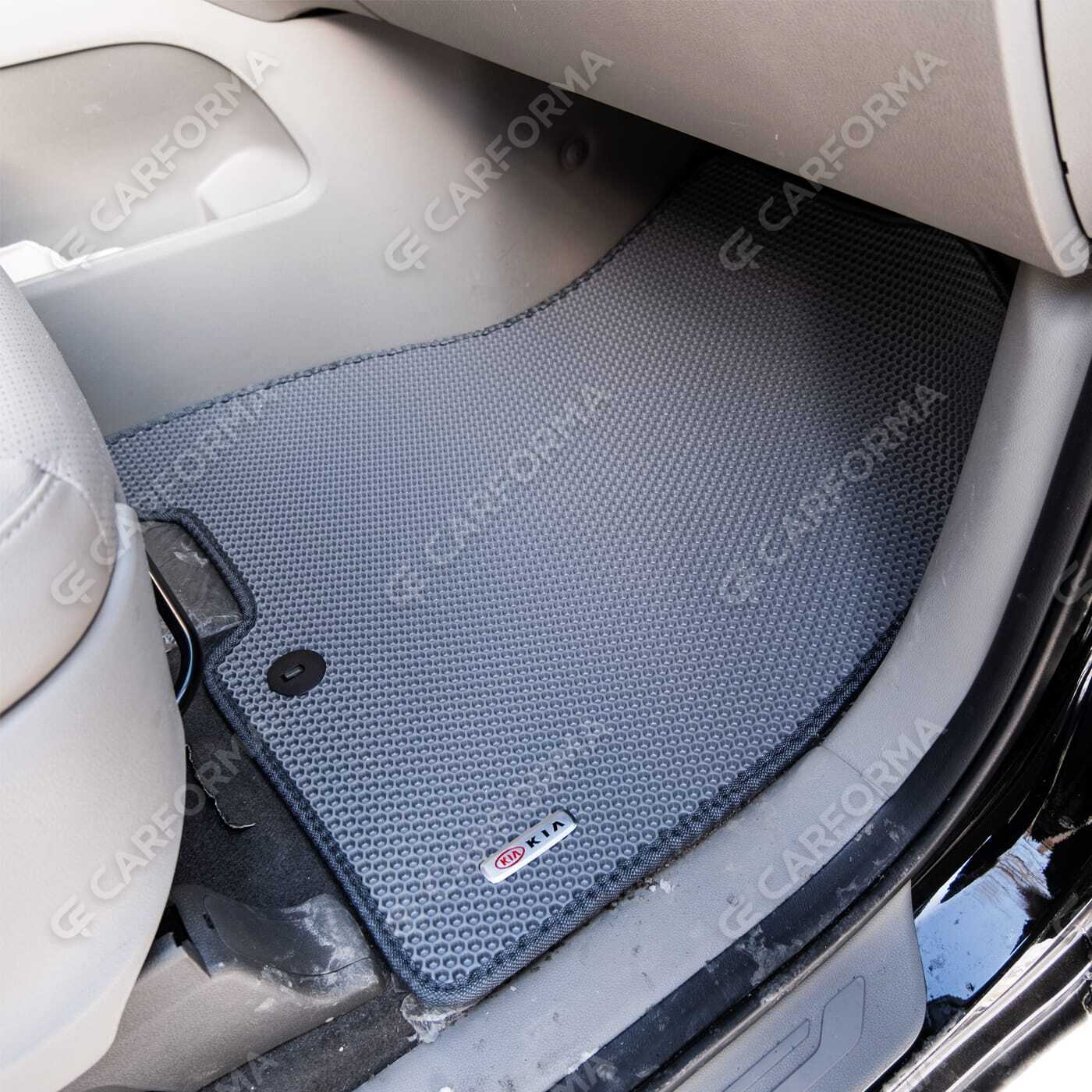 Ворсовые коврики на KIA Carnival III 7 мест 2014&nbsp;-&nbsp;2021 в Уфе