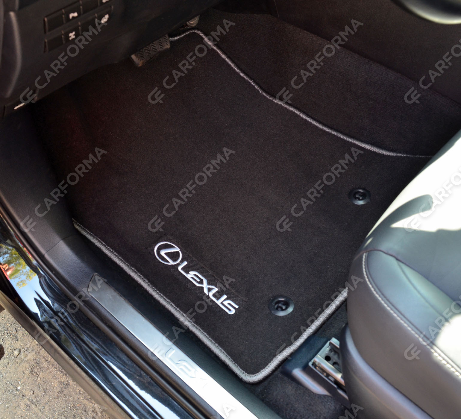 Ворсовые коврики на Lexus NX I 2014&nbsp;-&nbsp;2021 в Уфе