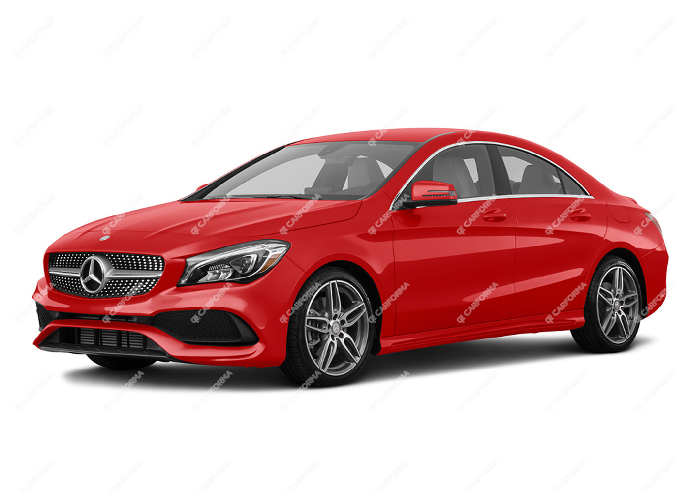 Ворсовые коврики на Mercedes CLA (C117) 2013 - 2019