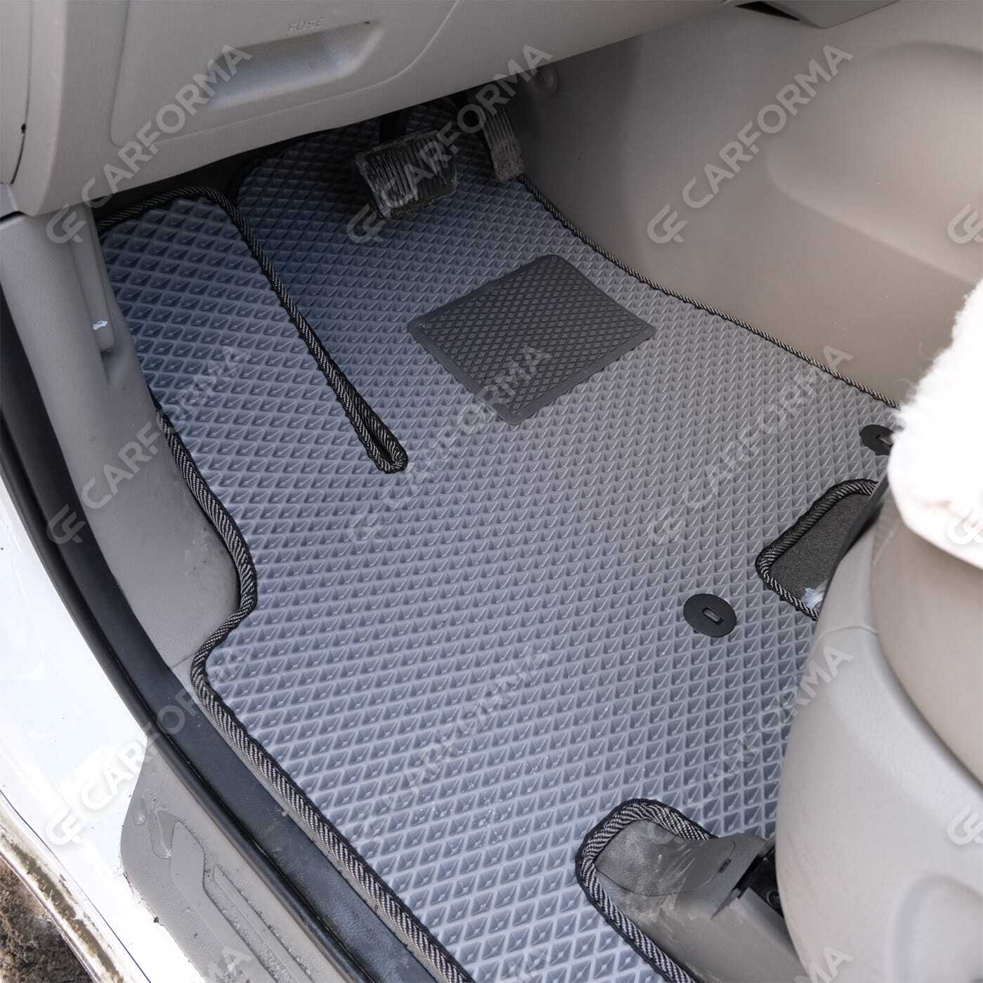 Ворсовые коврики на KIA Carnival III 7 мест 2014&nbsp;-&nbsp;2021 в Уфе