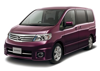 Ворсовые коврики на Nissan Serena (C25) 2005 - 2010 в Уфе