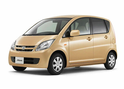 Ворсовые коврики на Daihatsu Move VI 2006&nbsp;-&nbsp;2010 в Уфе