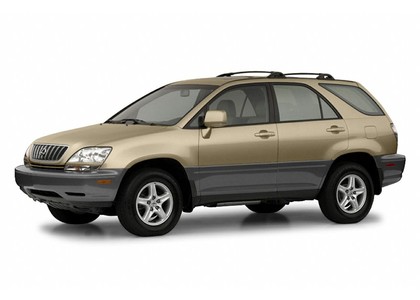 Ворсовые коврики на Lexus RX I 1997 - 2003 в Уфе