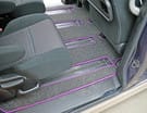Ворсовые коврики на Honda StepWGN V 2015 - 2021 в Уфе