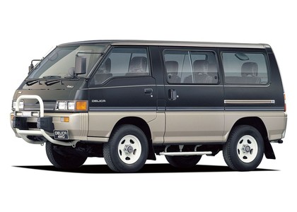 Ворсовые коврики на Mitsubishi Delica 3 1986 - 1999 в Уфе