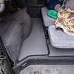 Ворсовые коврики на Mitsubishi Delica 3 1986 - 1999 в Уфе