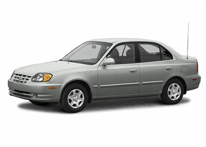 Ворсовые коврики на Hyundai Accent 1999 - 2012 в Уфе