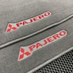 Ворсовые коврики на Mitsubishi Pajero III 1999 - 2006 в Уфе