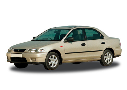 Ворсовые коврики на Mazda 323 1994 - 2000 в Уфе