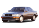 Ворсовые коврики на Lexus LS I 1989 - 1994 в Уфе
