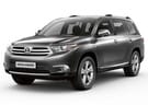 EVA коврики на Toyota Highlander II 2007 - 2013 в Уфе