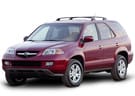 Ворсовые коврики на Acura MDX I 2000 - 2006 в Уфе