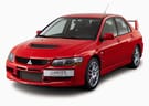Ворсовые коврики на Mitsubishi Lancer Evolution IX 2005 - 2007 в Уфе