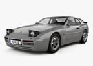 Ворсовые коврики на Porsche 944 1981 - 1991 в Уфе