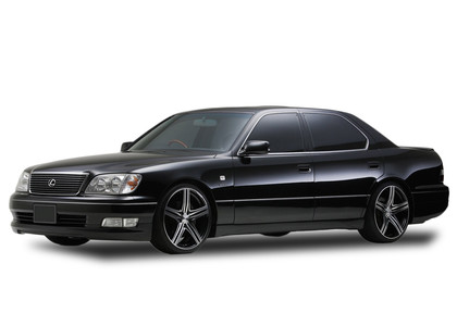 Ворсовые коврики на Lexus LS II 1994 - 2000 в Уфе
