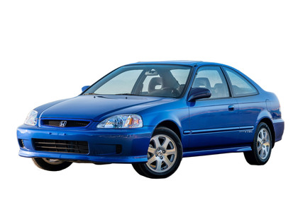 Ворсовые коврики на Honda Civic VI 2d 1995 - 2000 в Уфе