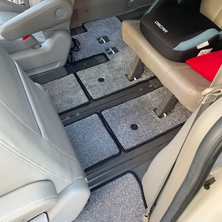 Ворсовые коврики на KIA Carnival III 7 мест 2014&nbsp;-&nbsp;2021 в Уфе