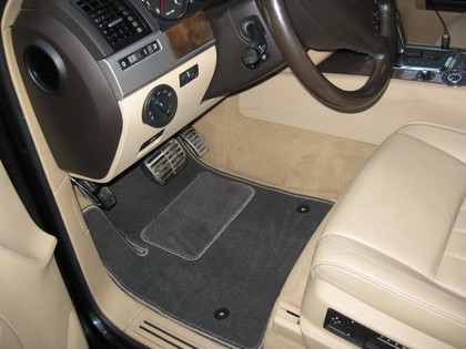 Ворсовые коврики на Volkswagen Touareg I 2002 - 2010 в Уфе