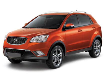 Ворсовые коврики на SsangYong Actyon II 2010 - 2021 в Уфе