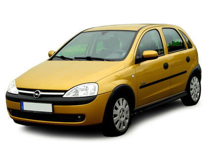 Ворсовые коврики на Opel Corsa C 2000 - 2006 в Уфе