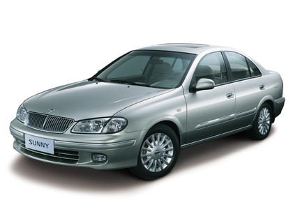 Ворсовые коврики на Nissan Sunny (N16) 2000 - 2005 в Уфе
