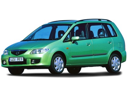 Ворсовые коврики на Mazda Premacy I 1999 - 2005 в Уфе