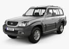 Ворсовые коврики на Hyundai Terracan 2001 - 2008 в Уфе