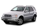 Ворсовые коврики на Mercedes ML (W163) 1997 - 2005 в Уфе