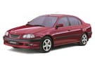 Ворсовые коврики на Toyota Avensis I 1997 - 2002 в Уфе
