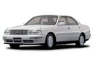 Ворсовые коврики на Toyota Crown (S140) 1991 - 1995 в Уфе